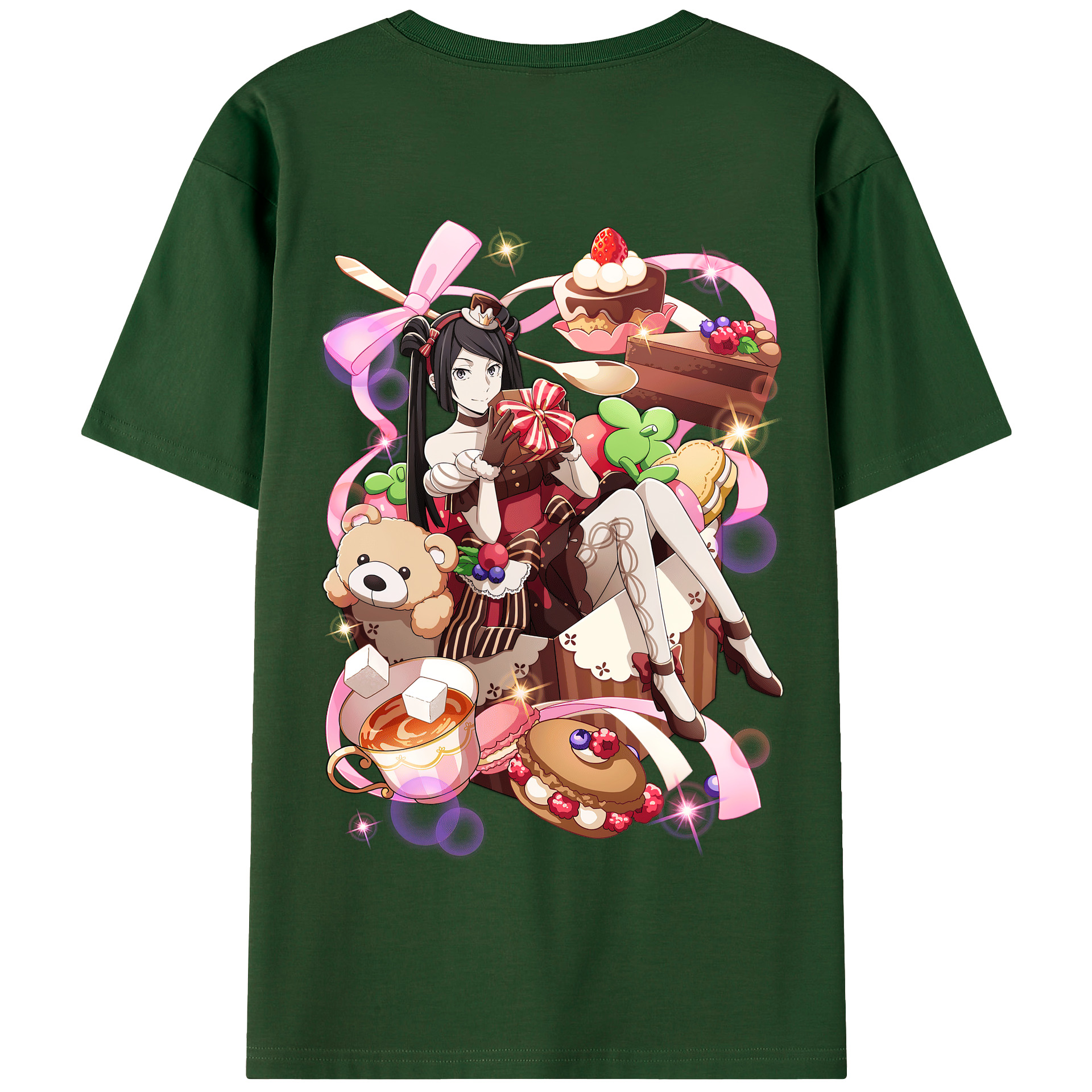 （画像用） 文豪ストレイドッグス Bungo Stray Dogs 綿100％半袖Tシャツ（背面プリント）